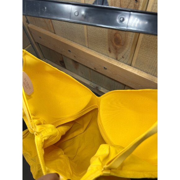 Victorias Secret Yellow Camisole With Built-In Bra 38C NWT - Picture 6 of 8